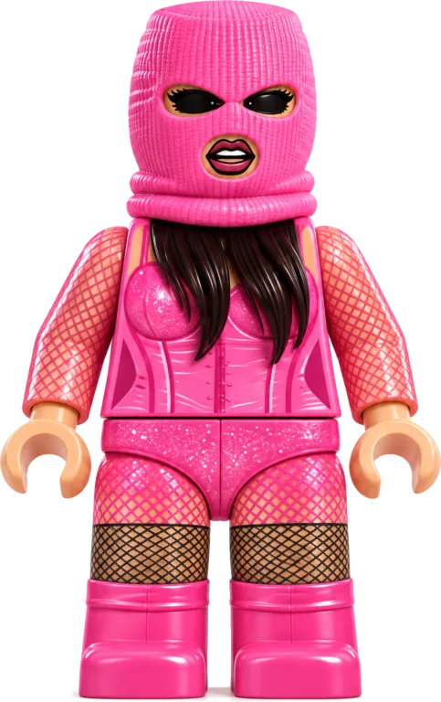 Fröken Snusk as a minifigure